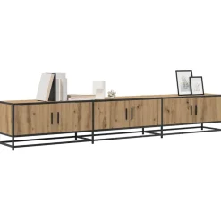 vidaXL TV Eenheden 240 x 35 x 41 cm Artisan Eiken Bewerkt hout