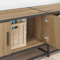 vidaXL TV Eenheden 240 x 35 x 41 cm Artisan Eiken Bewerkt hout