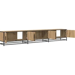 vidaXL TV Eenheden 240 x 35 x 41 cm Artisan Eiken Bewerkt hout