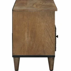 vidaXL TV-kast Bruin 100 x 33 x 46 cm Massief Mango Hout