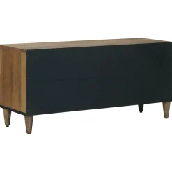 vidaXL TV-kast Bruin 100 x 33 x 46 cm Massief Mango Hout