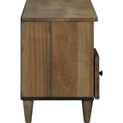 vidaXL TV-kast Bruin 100 x 33 x 46 cm Massief Mango Hout