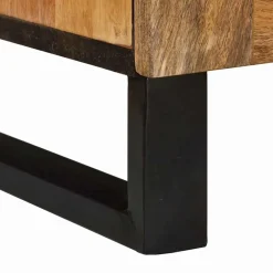 vidaXL TV-kast Bruin 105 x 33 x 46 cm Massief Mango Hout