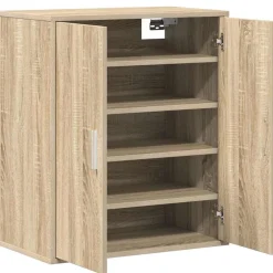 vidaXL TV-kasten 60 x 35 x 70 cm Sonoma Eiken 5 paar schoenen