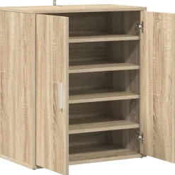 vidaXL TV-kasten 60 x 35 x 70 cm Sonoma Eiken 5 paar schoenen
