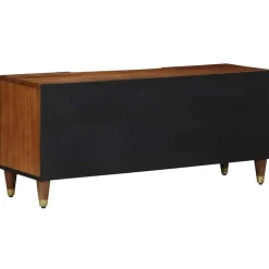 vidaXL TV-kast Honingbruin 105 x 33 x 46 cm Massief Mango Hout