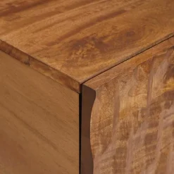 vidaXL TV-kast met lade Acacia Bruine Afwerking 105 x 33 x 46 cm