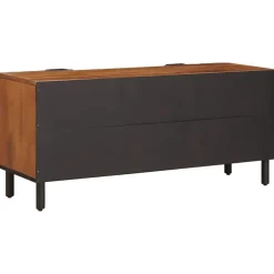 vidaXL TV-kast met lade Acacia Bruine Afwerking 105 x 33 x 46 cm