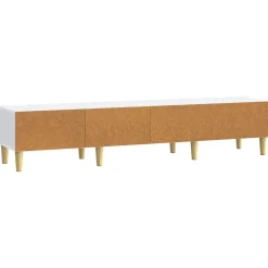 vidaXL TV-kast met lade Wit 147 x 34,5 x 30 cm Bewerkt hout