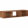 vidaXL TV-kast met opslag met de deur Naturel 105 x 30 x 22,5 cm