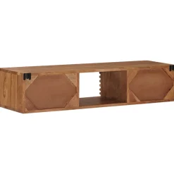vidaXL TV-kast met opslag met de deur Naturel 105 x 30 x 22,5 cm