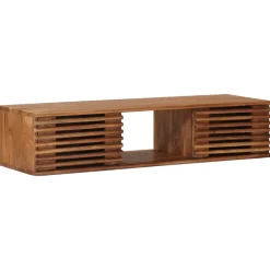 vidaXL TV-kast met opslag met de deur Naturel 105 x 30 x 22,5 cm