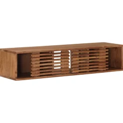 vidaXL TV-kast met opslag met de deur Naturel 105 x 30 x 22,5 cm
