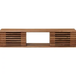 vidaXL TV-kast met opslag met de deur Naturel 105 x 30 x 22,5 cm