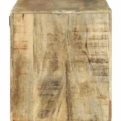 vidaXL TV-kast met plank Bruin 60 x 32 x 36 cm Massief mangohout