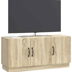 vidaXL TV-kast Sonoma Eiken 99 x 34,5 x 47 cm Bewerkt hout