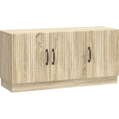 vidaXL TV-kast Sonoma Eiken 99 x 34,5 x 47 cm Bewerkt hout