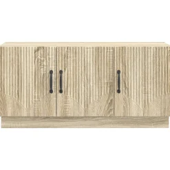 vidaXL TV-kast Sonoma Eiken 99 x 34,5 x 47 cm Bewerkt hout
