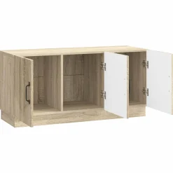 vidaXL TV-kast Sonoma Eiken 99 x 34,5 x 47 cm Bewerkt hout