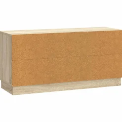vidaXL TV-kast Sonoma Eiken 99 x 34,5 x 47 cm Bewerkt hout