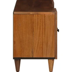vidaXL TV-kast Walnotenhout 105 x 33 x 46 cm Massief Mango Hout