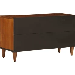 vidaXL TV-kast Walnotenhout 80 x 33 x 46 cm Massief Mango Hout