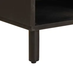 vidaXL TV-kast Witte Was Afwerking 100 x 33 x 46 cm Massief Mango Hout