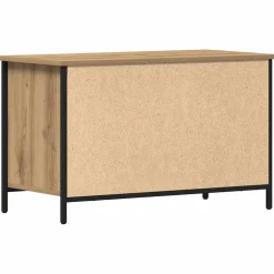 vidaXL TV-kast 80 x 40 x 50 cm artisanaal eikenkleurig Bewerkt hout