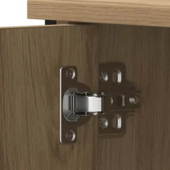 vidaXL TV-kast 80 x 40 x 50 cm artisanaal eikenkleurig Bewerkt hout