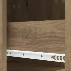 vidaXL TV-kast 147 x 34,5 x 30 cm Artisanaal eiken Bewerkt hout