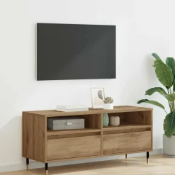 vidaXL TV-kast 100 x 34,5 x 44,5 cm Artisan Eiken