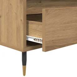 vidaXL TV-kast 100 x 34,5 x 44,5 cm Artisan Eiken