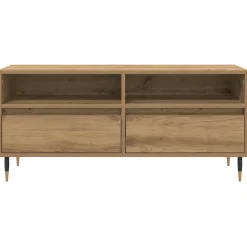 vidaXL TV-kast 100 x 34,5 x 44,5 cm Artisan Eiken