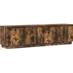 vidaXL TV-kast 180 x 38 x 49 cm Gerookt eiken Bewerkt hout