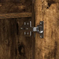 vidaXL TV-kast 180 x 38 x 49 cm Gerookt eiken Bewerkt hout