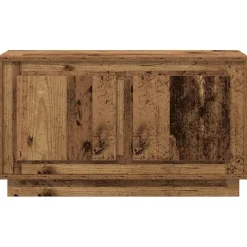 vidaXL TV-kast 80 x 35 x 45 cm Oud hout Bewerkt hout