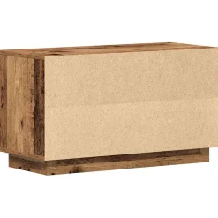 vidaXL TV-kast 80 x 35 x 45 cm Oud hout Bewerkt hout