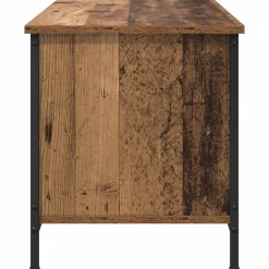 vidaXL TV-kast 100 x 40 x 45 cm Oud Hout Bewerkt hout