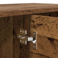 vidaXL TV-kast 102 x 35 x 36,5 cm Oud Hout Bewerkt hout