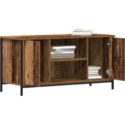 vidaXL TV-kast 100 x 40 x 50 cm Oud hout Bewerkt hout