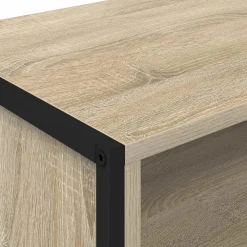 vidaXL TV-kast 100 x 36.5 x 30.5 cm Sonoma Bewerkt hout