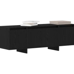 vidaXL TV-kast 120 x 30 x 40,5 cm Zwart Eiken Bewerkt hout