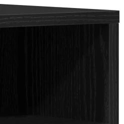 vidaXL TV-kast 150 x 30 x 44,5 cm Zwart eiken Bewerkt hout