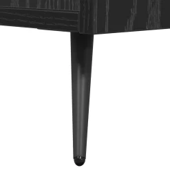 vidaXL TV-kast 150 x 30 x 50 cm Zwart eiken Bewerkt hout