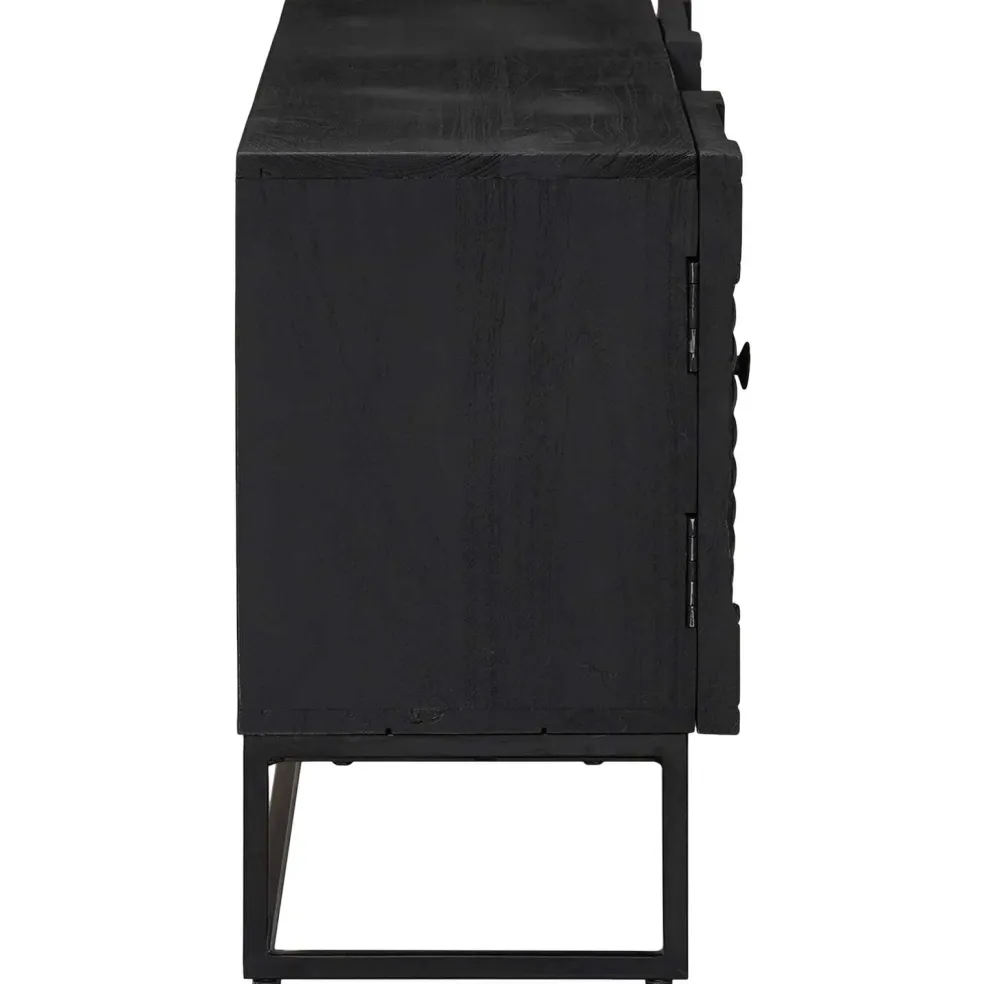 vidaXL TV-kast Zwart 105 x 30 x 54 cm