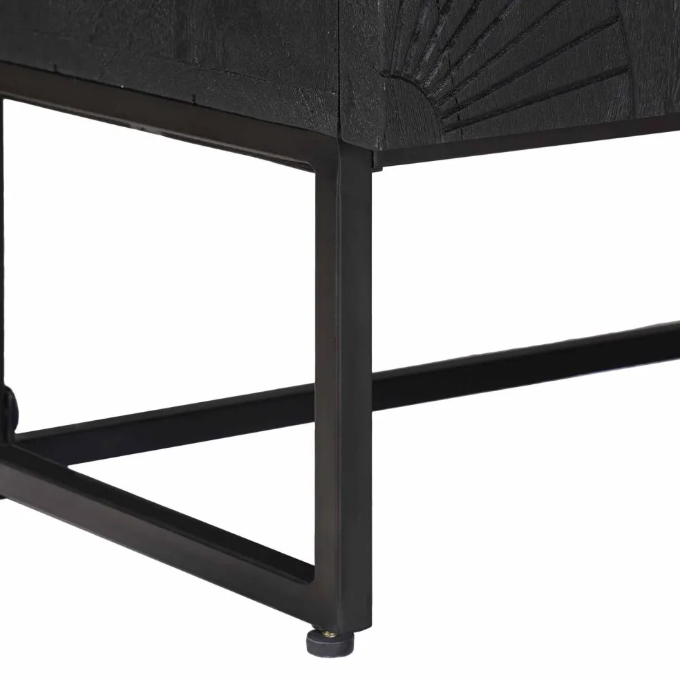 vidaXL TV-kast Zwart 105 x 30 x 54 cm