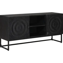 vidaXL TV-kast Zwart 105 x 30 x 54 cm