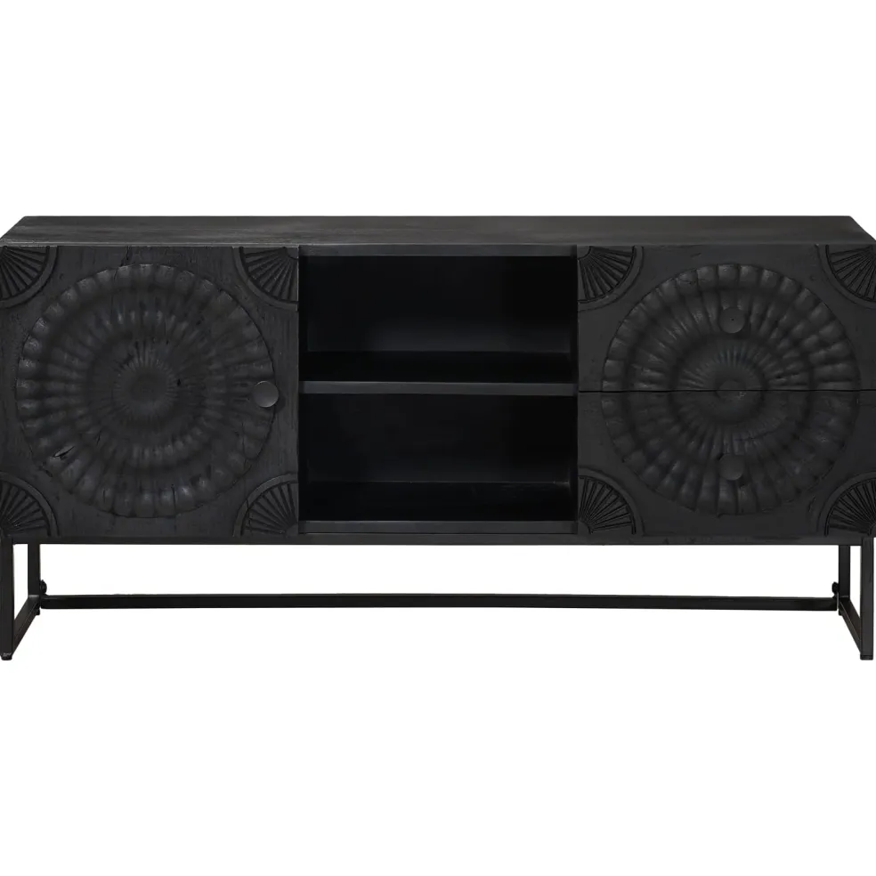 vidaXL TV-kast Zwart 105 x 30 x 54 cm