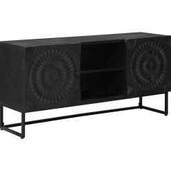 vidaXL TV-kast Zwart 105 x 30 x 54 cm