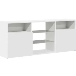 vidaXL Tv-meubel met LED-verlichting 120x30x50 cm wit